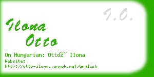 ilona otto business card